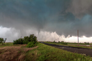 Tornadoes near Bridge Creek, OK May 6, 2015