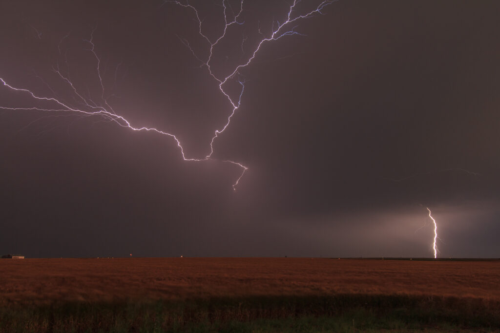 Quanah, TX Lightning