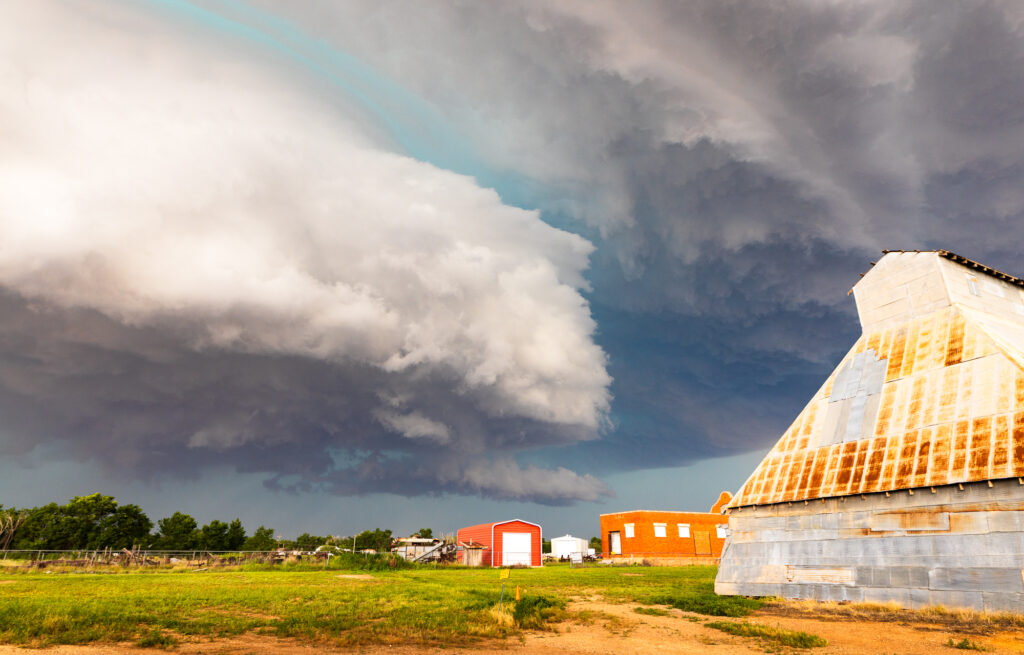 Paducah Storm over Old Barn