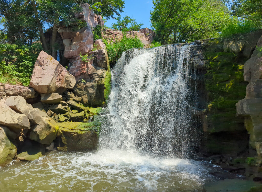 Winnewissa Falls at Pipestone National Monument